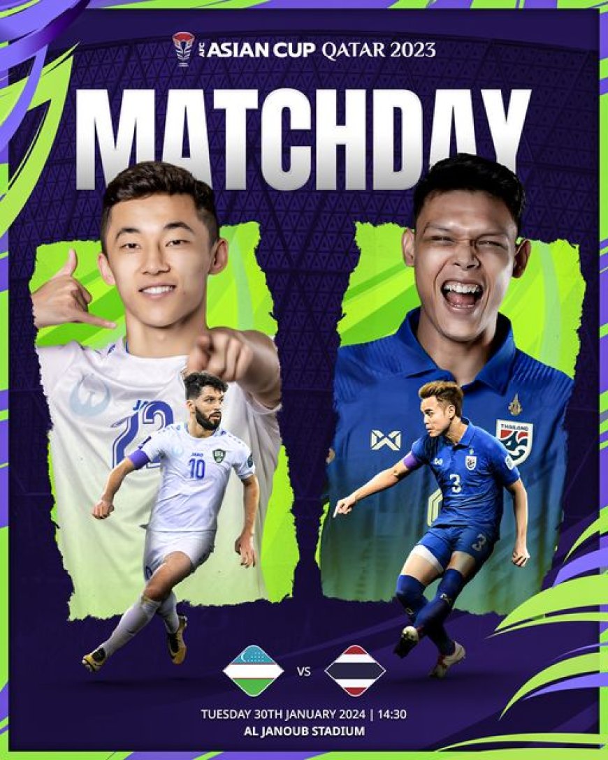 ផ្សាយបន្តផ្ទាល់ UZBEKISTAN VS. THAILAND ⏰វេលាម៉ោង 6:30PM ???? អត្ថាធិប្បាយដោយ៖  MC-TOM