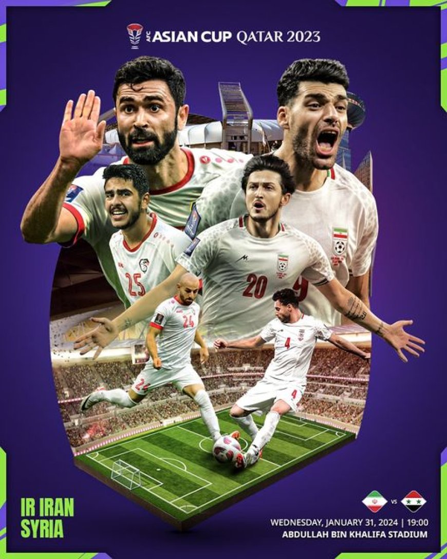 ផ្សាយបន្តផ្ទាល់ IR IRAN VS. SYRIA ⏰វេលាម៉ោង 11:00PM អត្ថាធិប្បាយដោយ៖  MC-TOM