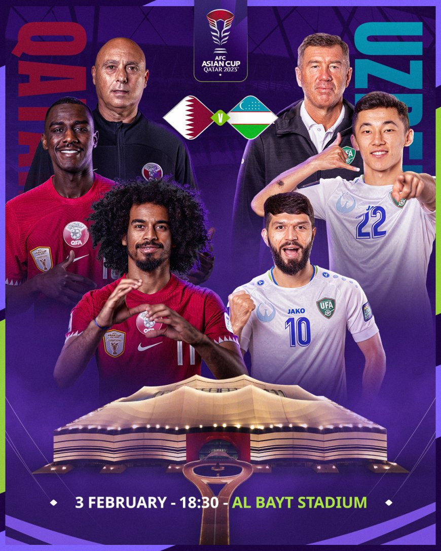 ផ្សាយបន្តផ្ទាល់ QATAR VS. UZBEKISTAN  ⏰វេលាម៉ោង 10:30 PM អធិប្បាយដោយ : MC-Jerry